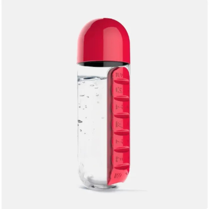 2 in 1 PILL BOX WATER BOTTLE