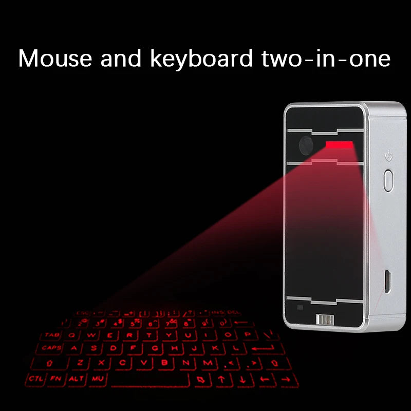 Bluetooth Wireless Laser Keyboard