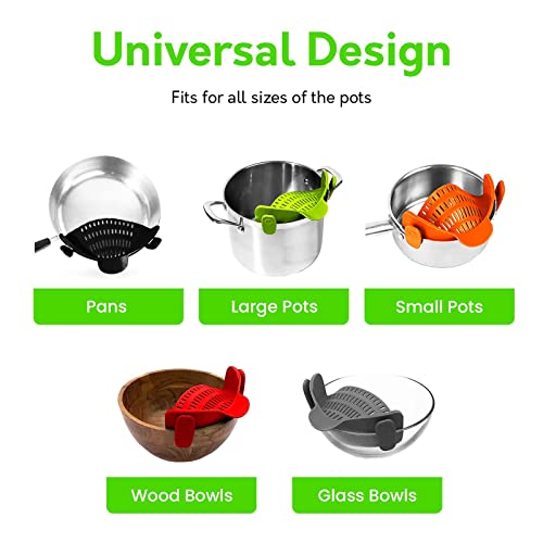 SiliDrain™ Silicone Pot Strainer