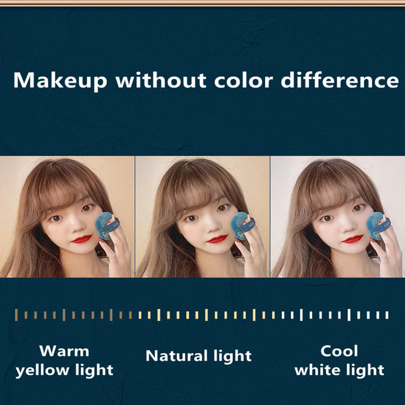 Smart LED Cosmetic Travel Makeup Bag with Mirror