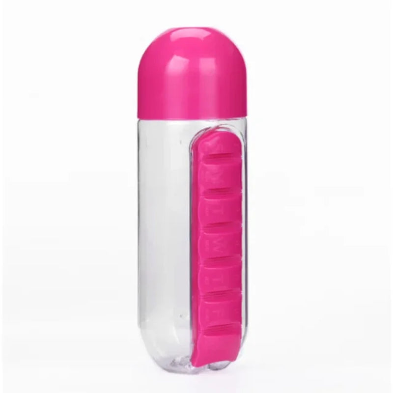 2 in 1 PILL BOX WATER BOTTLE