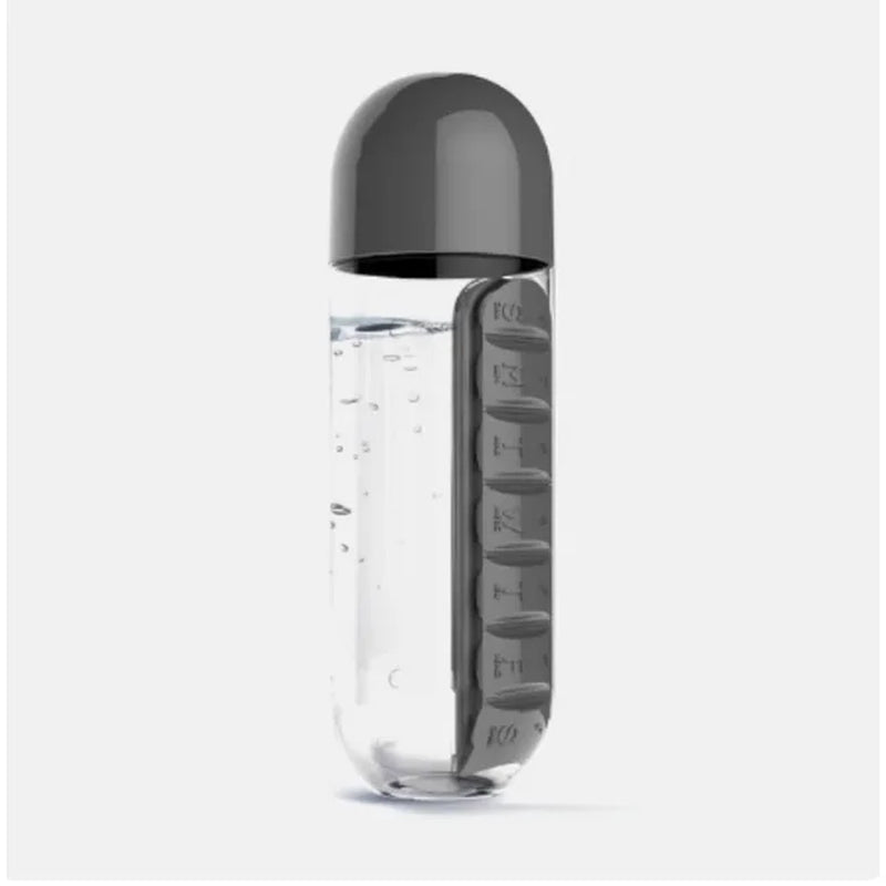 2 in 1 PILL BOX WATER BOTTLE