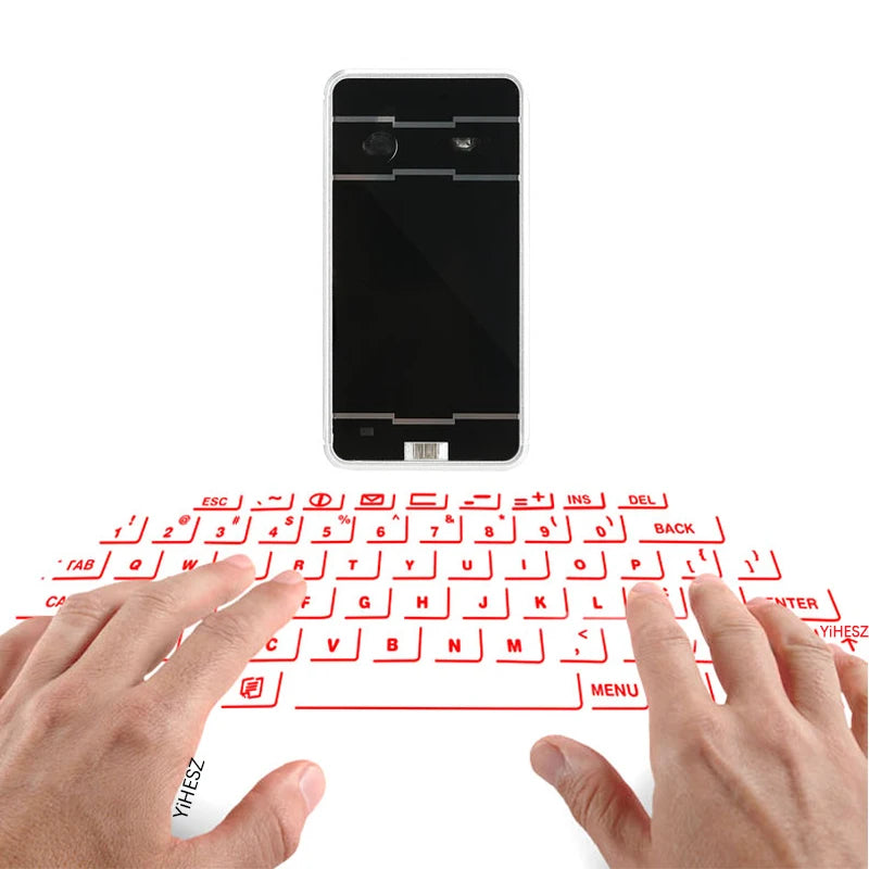 Bluetooth Wireless Laser Keyboard
